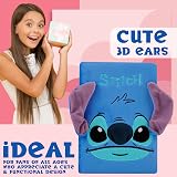 Disney Stitch A5 Secret Diary & Pen Set Blue Fluffy view 2