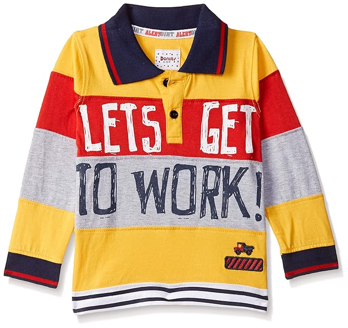 Baby Boys Plain Regular Fit T-Shirt