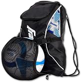 Franklin Sports Soccer Backpacks - Deluxe Boys &amp; Girls Equipment Bags with Ball Holder - Youth &amp; Adult Sizes