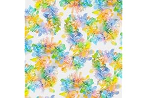 OCTERIC 50FT Easter Tinsel Garland with Confetti Hanging Streamers Spring Green Stripe Tinsel Twist with Colorful Egg Ornaments for Easter Holiday Home Indoor Outdoor Party Decoration (Rainbow C)