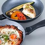 Russell Hobbs Metallic Marble 2 Piece Frying Pan Set 20/24cm Induction view 3