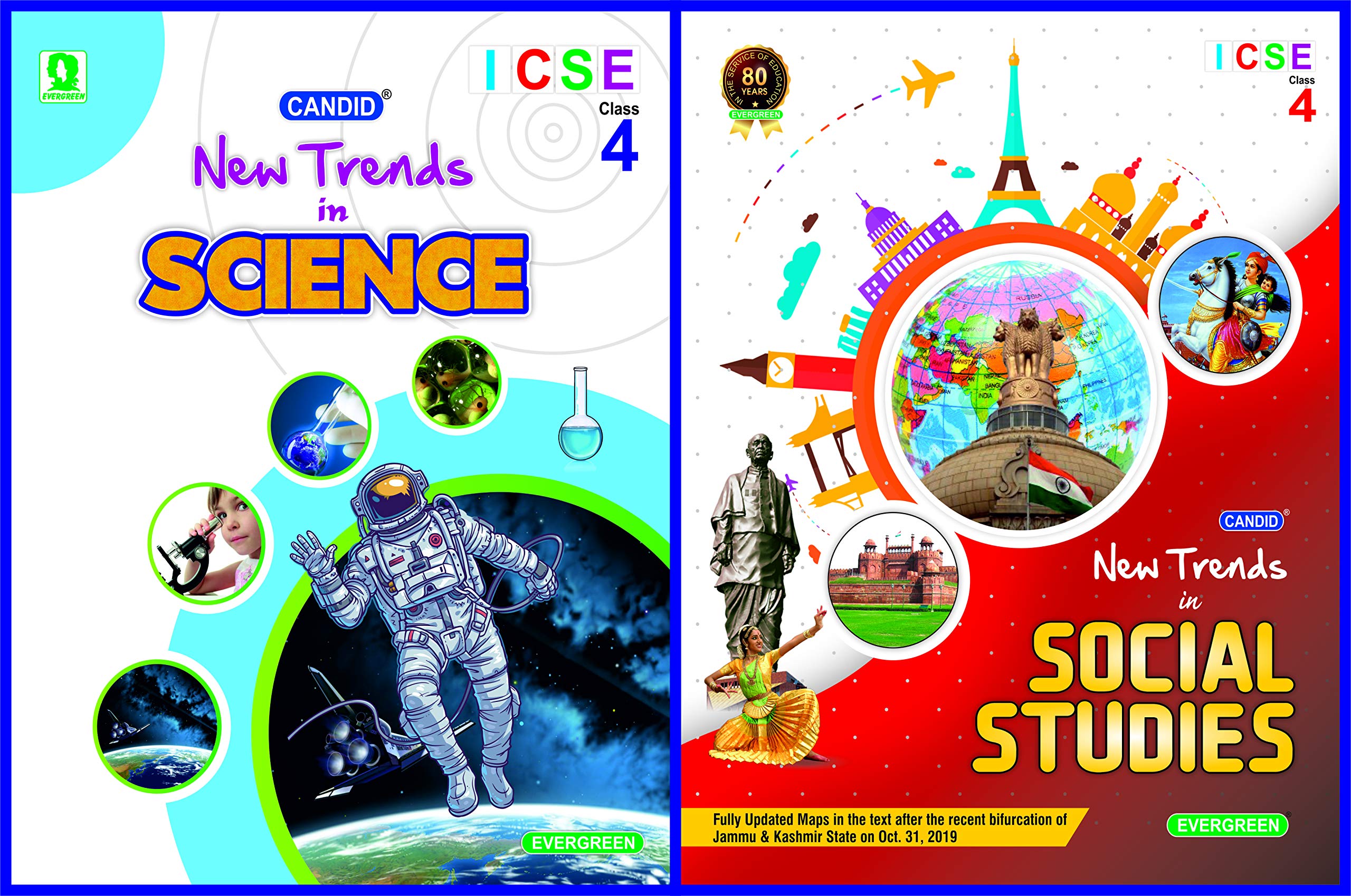 Evergreen New Trends in Science & Social Science : Class 4(Set of 2 Books) Evergreen New Trends in Science & Social Science : Class 4(Set of 2 Books)