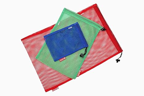 Lnngub 8er Set Netzbeutel Mit Kordelzug - Praktische Aufbewahrungstaschen Für Spielzeug & Mehr