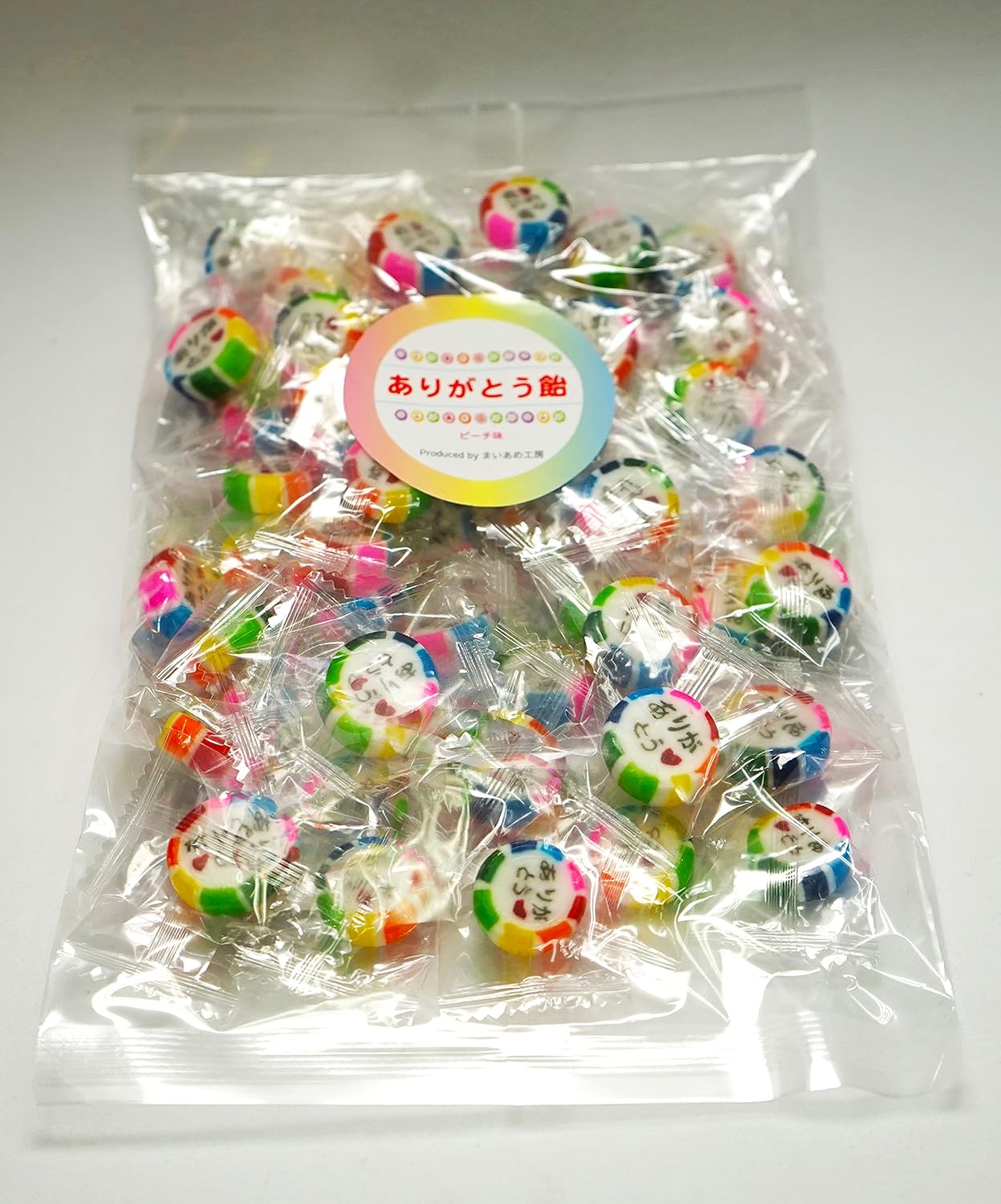 Amazon まいあめ工房 ありがとう飴 50個入 まいあめ工房 あめ キャンディ 通販