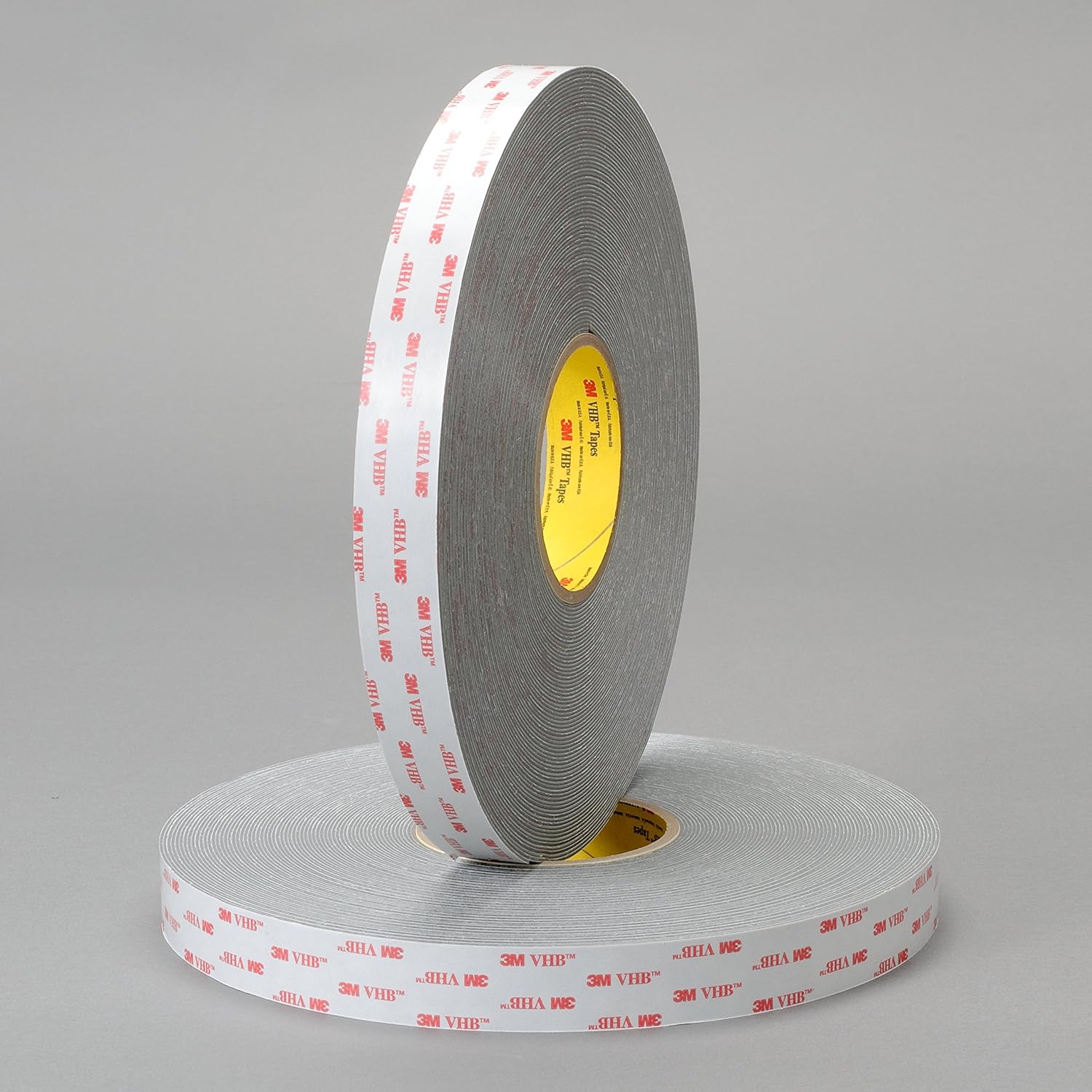3M VHB Tape RP45F, Gray, 24 in x 36 yd, 45 mil, Film Liner, 1 roll per case