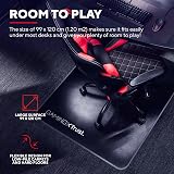 Trust Gaming GXT 715 Chair Mat 99 x 120 cm for Hard Floors Black view 2