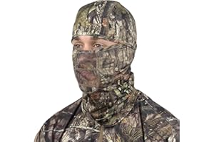 Camo Balaclava Face Mask with Mesh