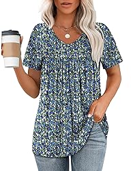 Summer Tops for Women 2025 Floral Print Short