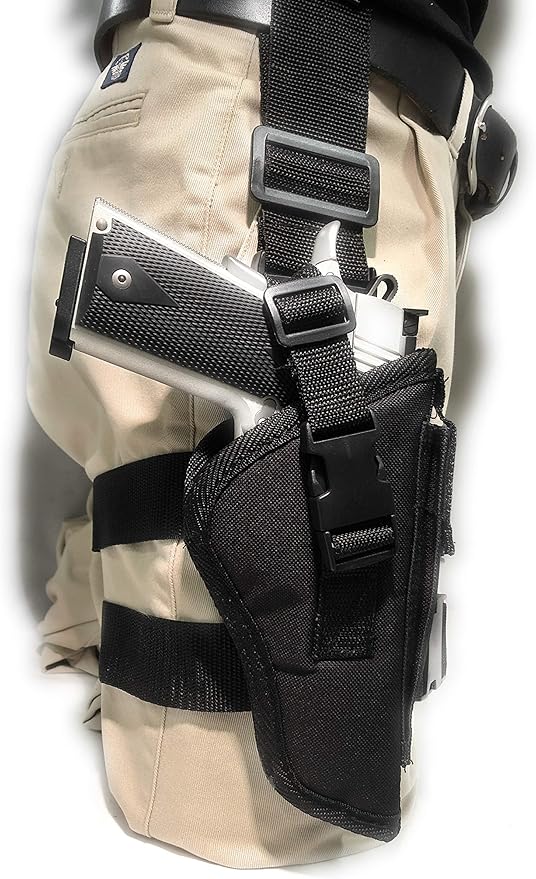 Nylon Tactical Leg Holster Fits Beretta 92 Series ; 92 FS 9mm, .40 S