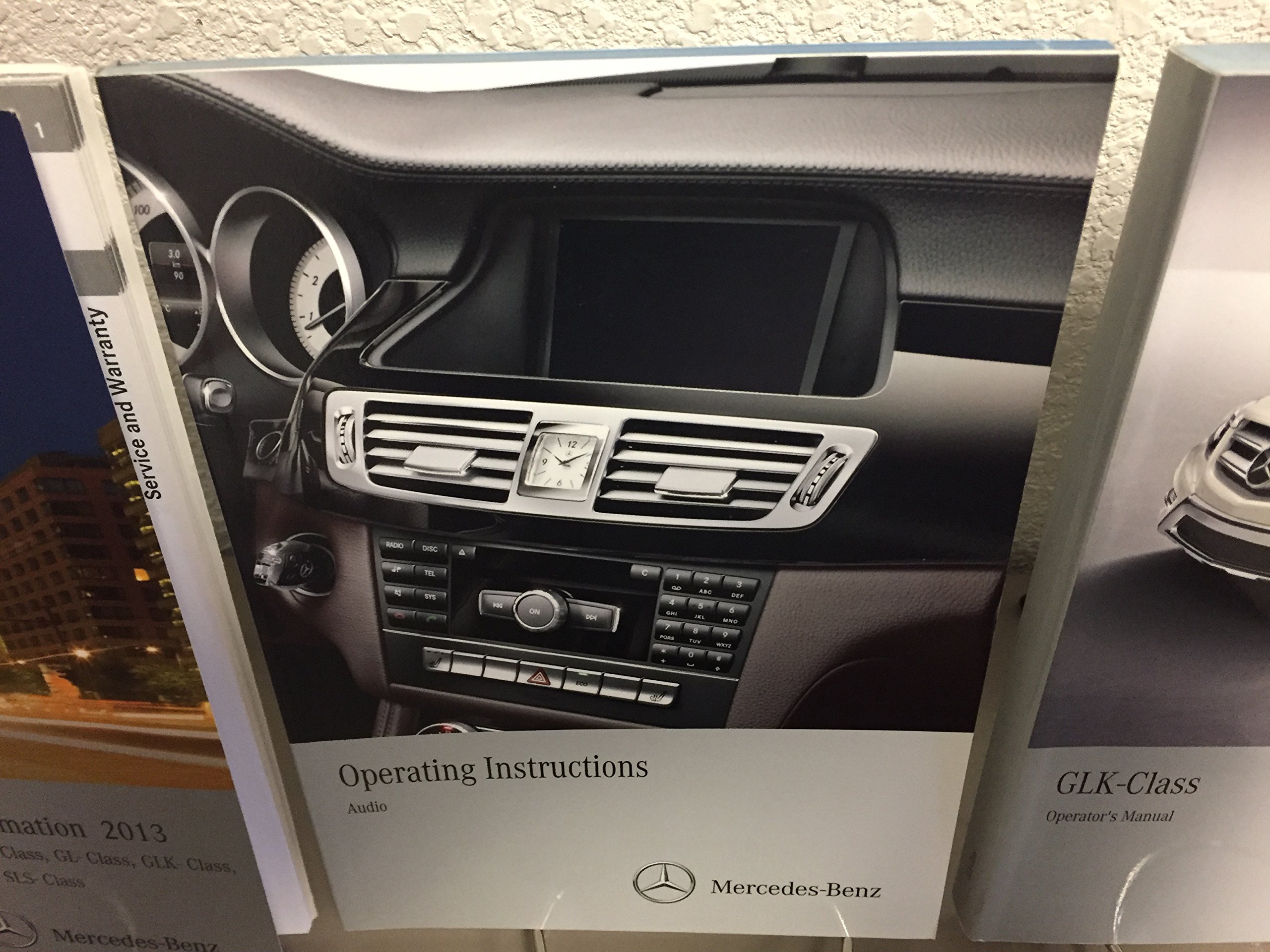 GENUINE OEM 2013 MERCEDES-BENZ GLK-CLASS OWNER'S MANUAL SET FOR ALL GLK 250  AND 350 MODELS: MBZ: 0682821521669: Amazon.com: Books