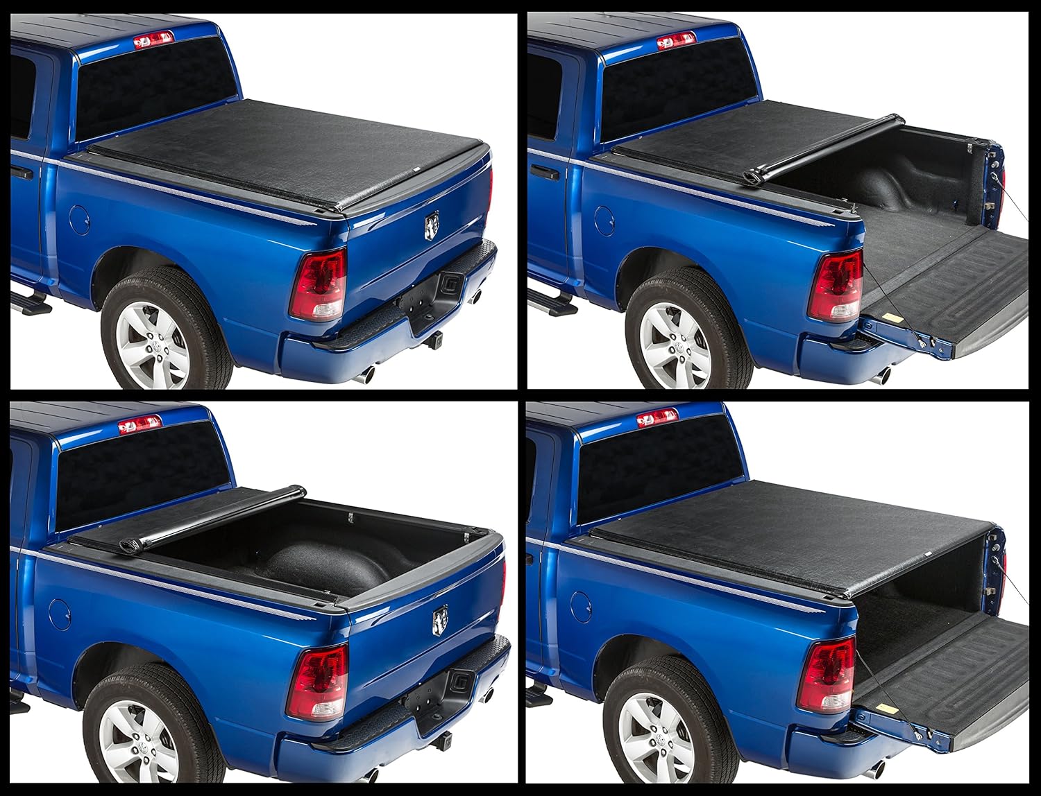 Amazon Com Gator Sr2 Premium Roll Up Fits 2015 2019 Ford F150 5 5 Ft Bed Only Soft Roll Up Tonneau Truck Bed Cover 58313 Made In The Usa Automotive