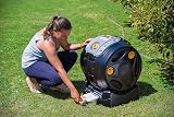 HOZELOCK Easymix 2-in-1 Composter 100 L Rotary, 3x Faster, Liquid Tank view 6