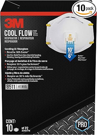 Amazon.com: 3M 8511 Respirator, N95 