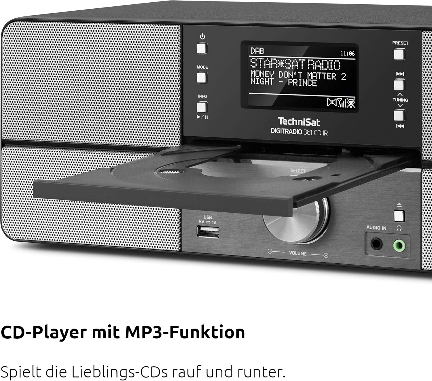 TechniSat Digitradio 361 CD IR (WLAN, LAN, DAB+, DAB)