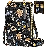 Miss Adola Phone Purse for Women - Cute Small Crossbody Bags Cellphone Wallet with Adjustable Strap Zipper and Card Slots
