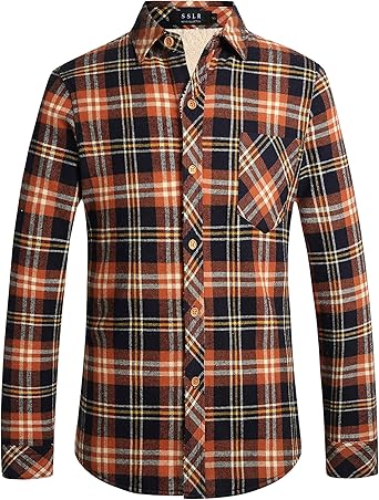 camisa invierno hombre