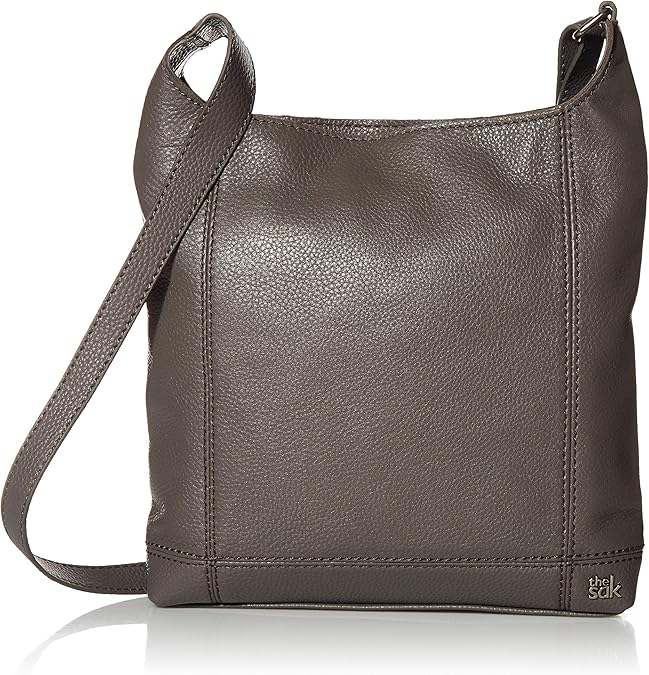 The Sak Women's De Young Leather Crossbody, Slate, One Size Amazon.co