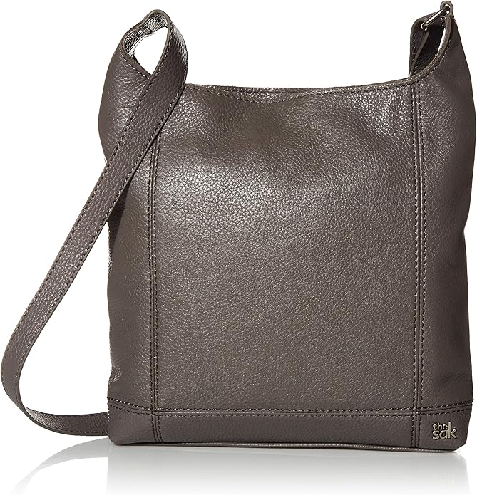 The Sak Women's De Young Leather Crossbody, Slate, One Size Amazon.co