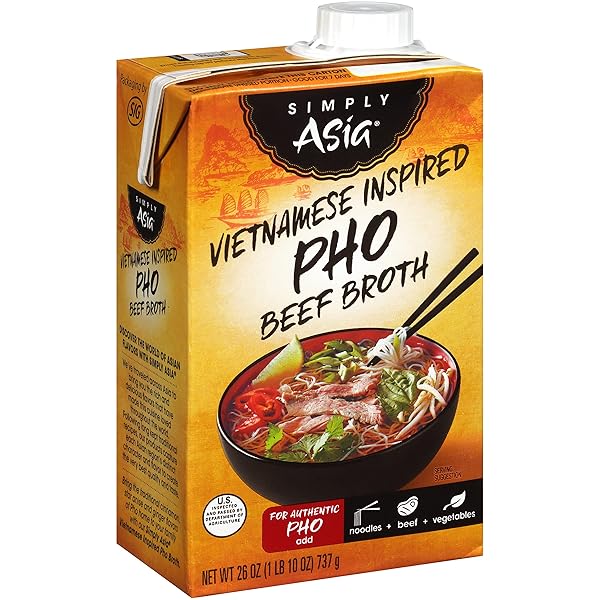 SIMPLY ASIA VIETNAMESE INSPIRED PHO BEEF BROTH, 26 FL OZ