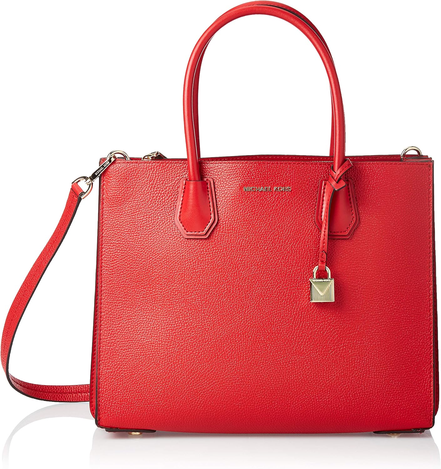 red michael kors bag