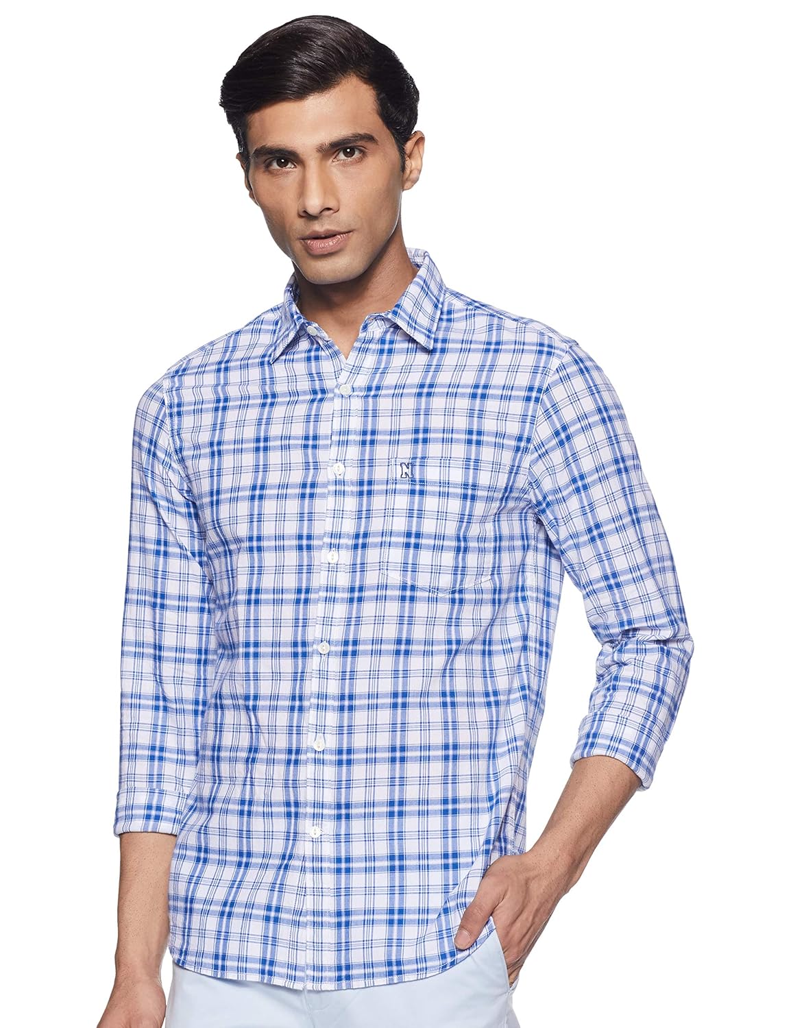 Newport University Men's Regular fit Casual Shirt