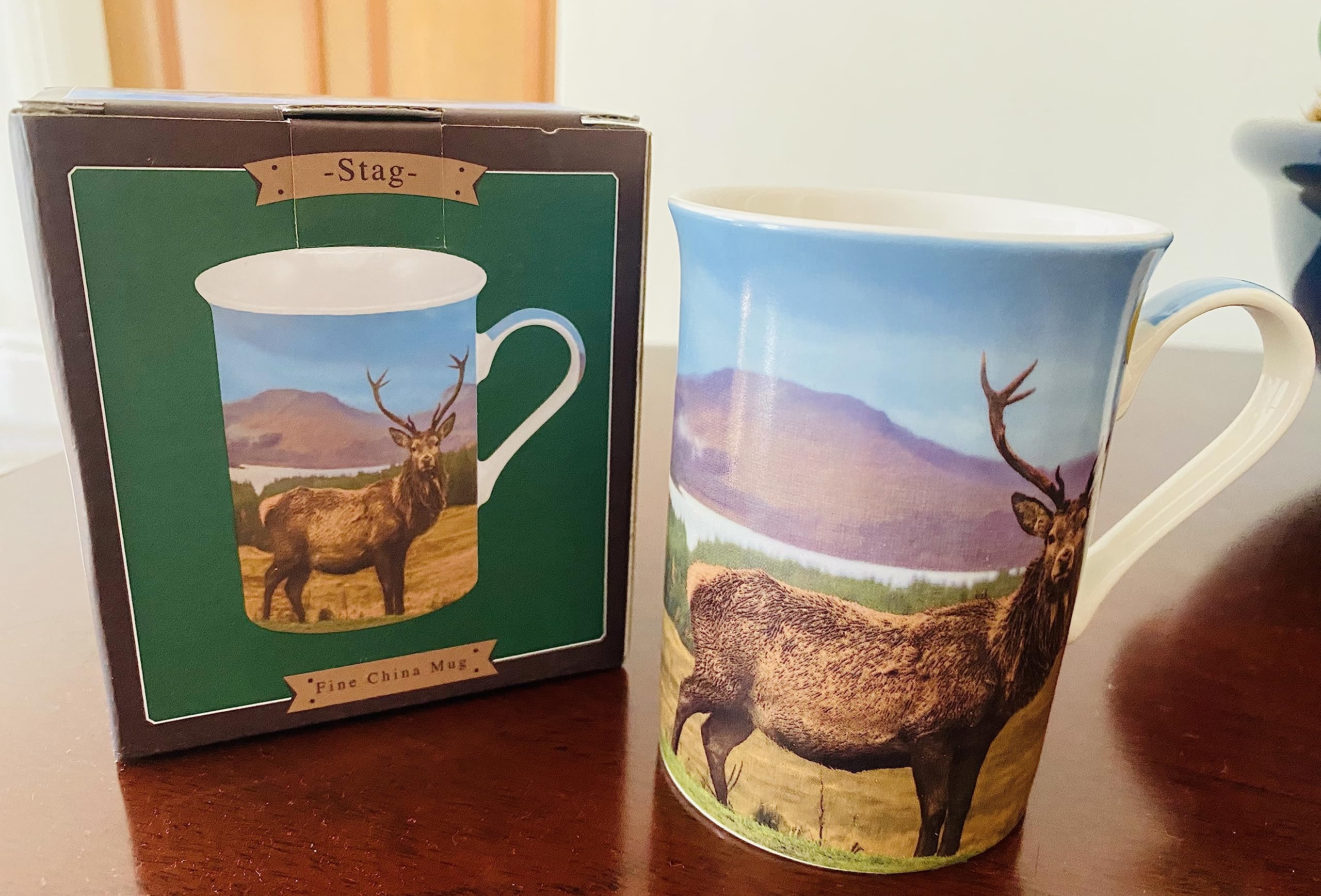 The Leonardo Collection LP94552 Stag Mug, Fine China, Boxed