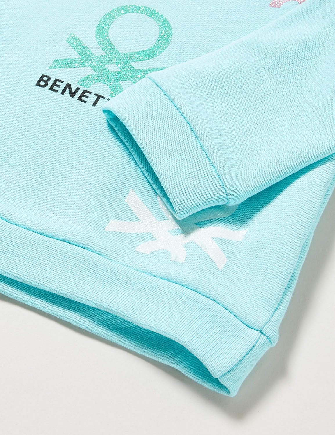 United Colors of Benetton Baby-M/&auml;dchen Felpa Kapuzenpullover