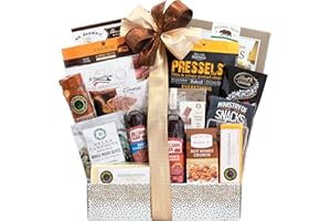 Deluxe Meat & Cheese Savory Assortment by Wine Country Gift Baskets