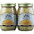 Amish Wedding Old Fashioned Sauerkraut 16 Ounces (Pack of 2)