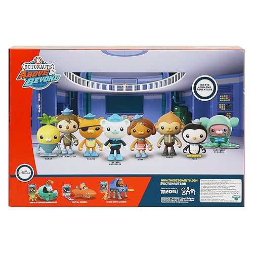 Octonauts 61104 Above & Beyond | Toy Figure 8 Pack | Includes The
