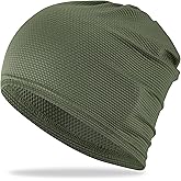 Cooling Skull Caps for Men Women-Thin Breathable Mesh Beanie for Men Running Skull Cap for Cycling Gym & Outdoor Sports
