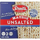 Streits Unsalted Matzo, 11 Ounce