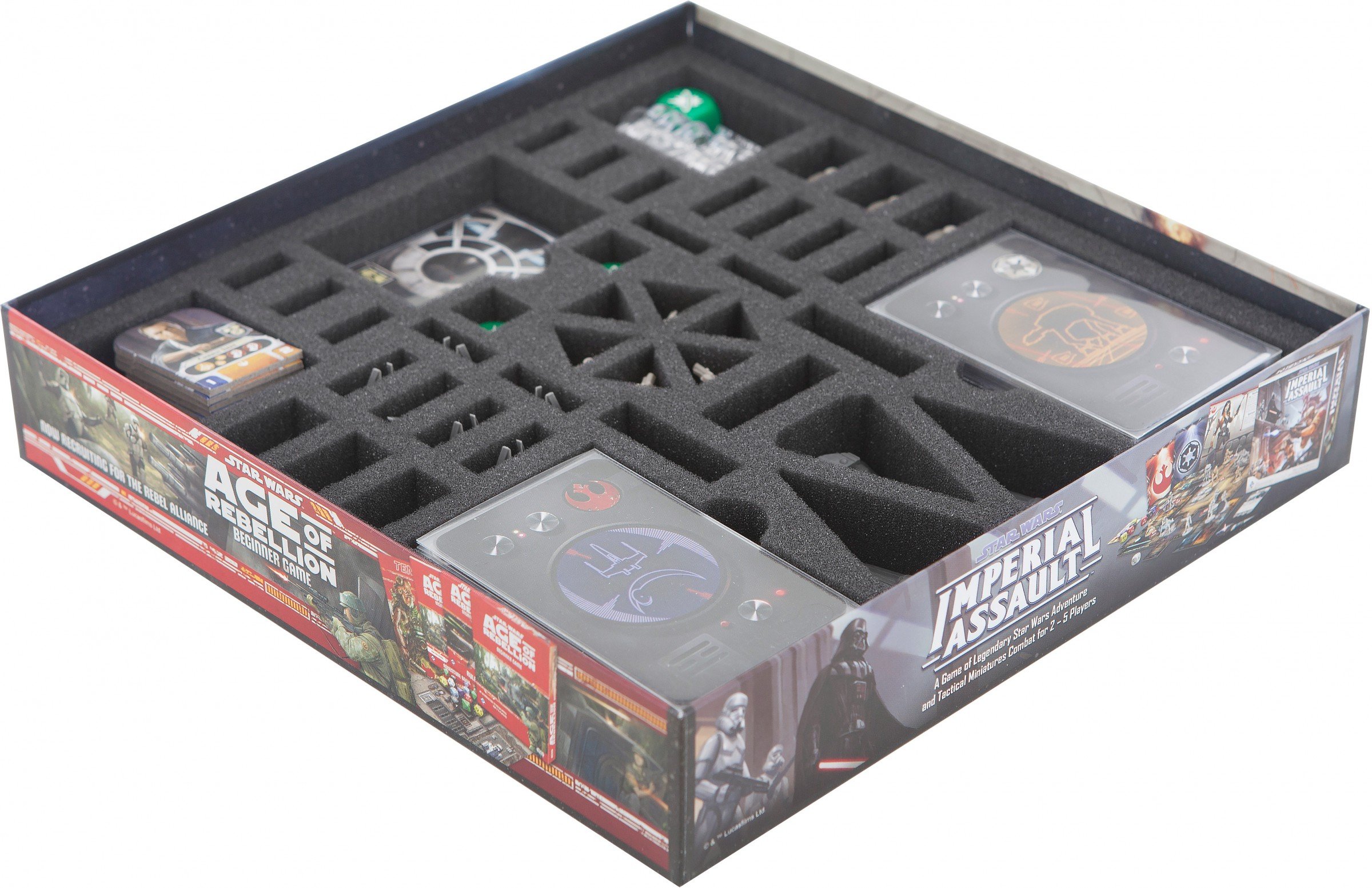 Feldherr Foam Set compatible with Star Wars: Rebellion - Rise of the Empire expansion- board game box