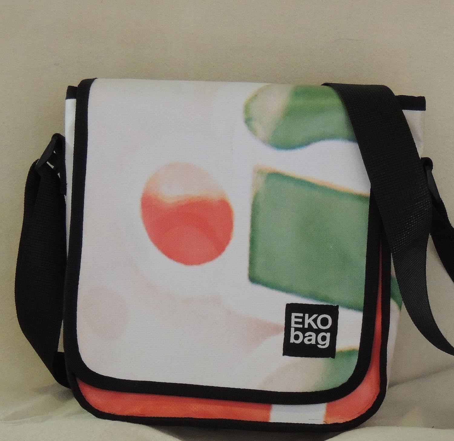 recycled messenger bag