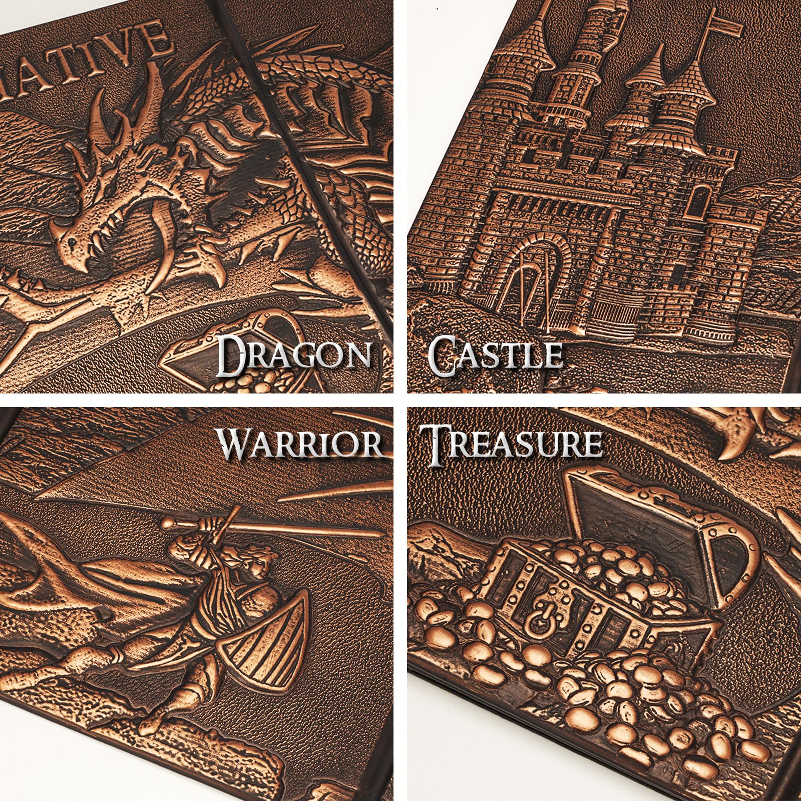 Mua DND DM Screen 5e, D&D Dungeon Master Screen 3D Faux Leather 4 Panel ...