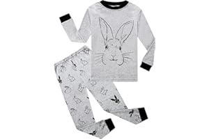 Family Feeling Little Big Boy Pajamas Sets 100% Cotton Pjs Kids Jammies