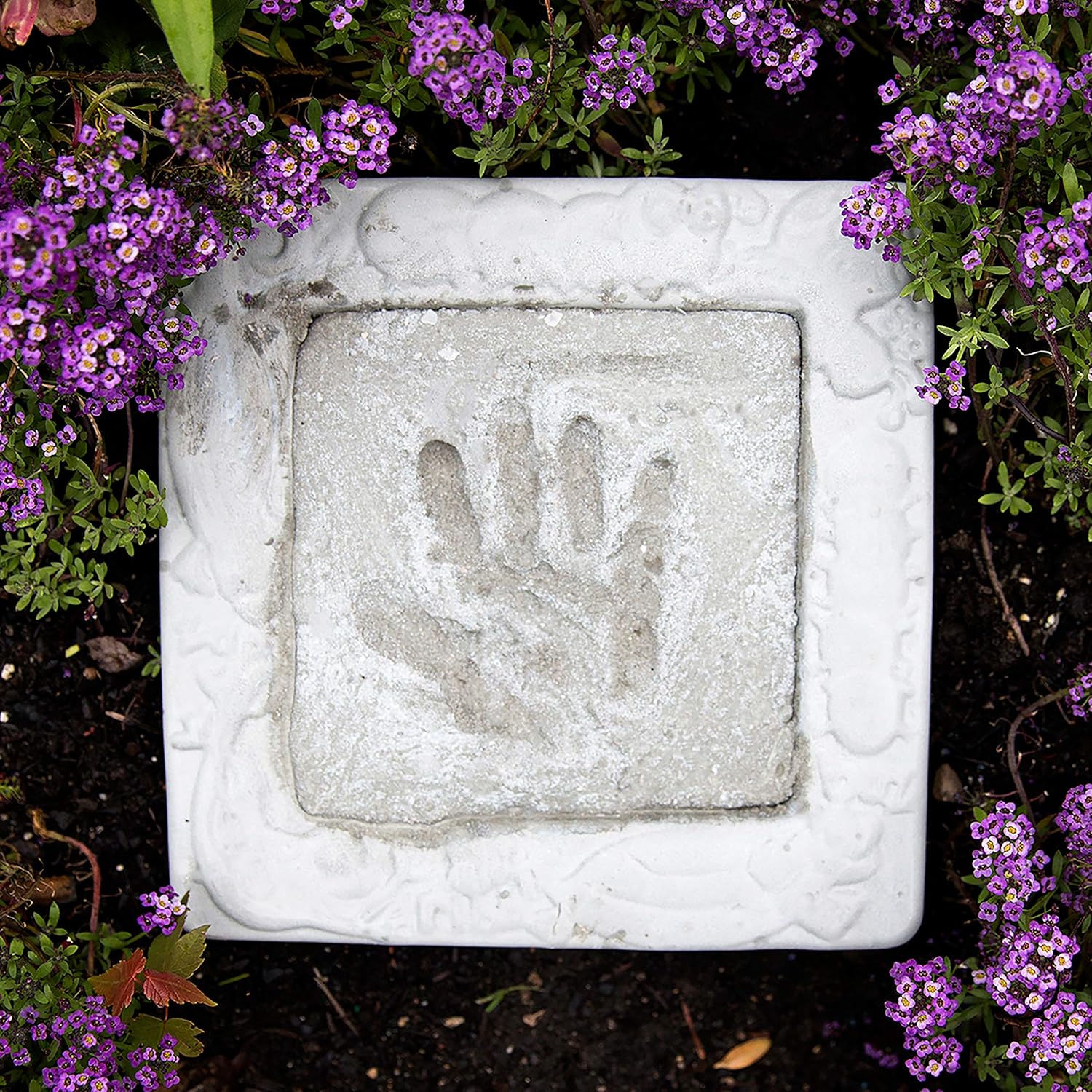 Hardscaping Materials - Midwest Products Co. Mosaic Stepping Stone Kit, Garden Handprint