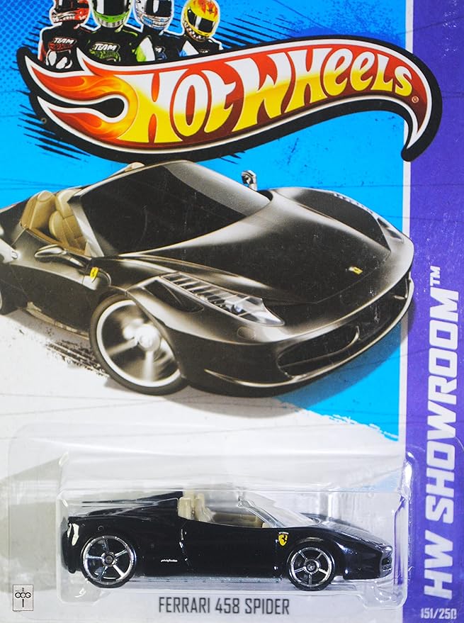 Amazon Com Hot Wheels 2013 Ferrari 458 Spider Black Hw Showroom 151 250 1 64 Scale Toys Games Amazon Com Hot Wheels 2013 Ferrari 458 Spider Black Hw Showroom 151 250 1 64 Scale Toys Games
