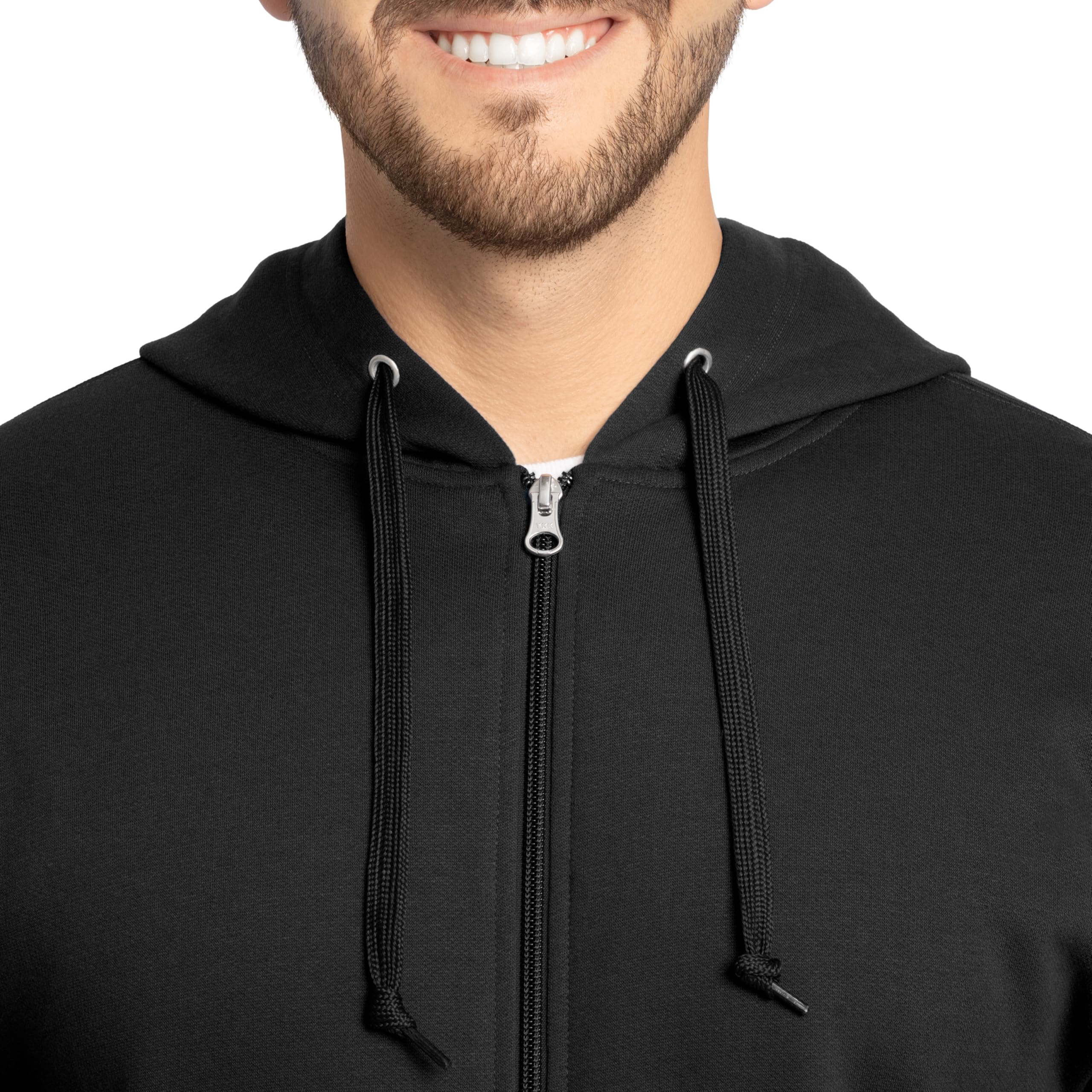 Fruit of the Loom Eversoft Fleece Full Zip Hoodie Sweatshirt