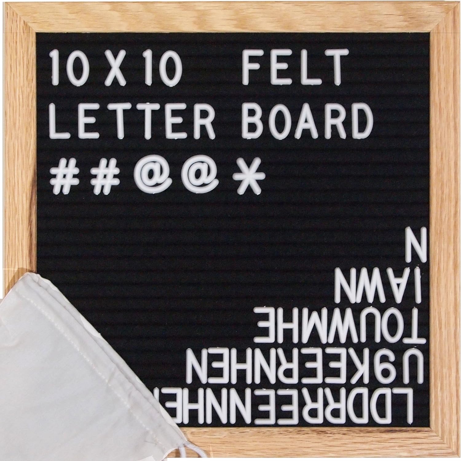 Changeable Letter Board with Stand Easel Changeable Message Board with