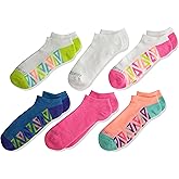 Fruit of the Loom girls Everyday Active No Show Socks- 6 Pair Pack