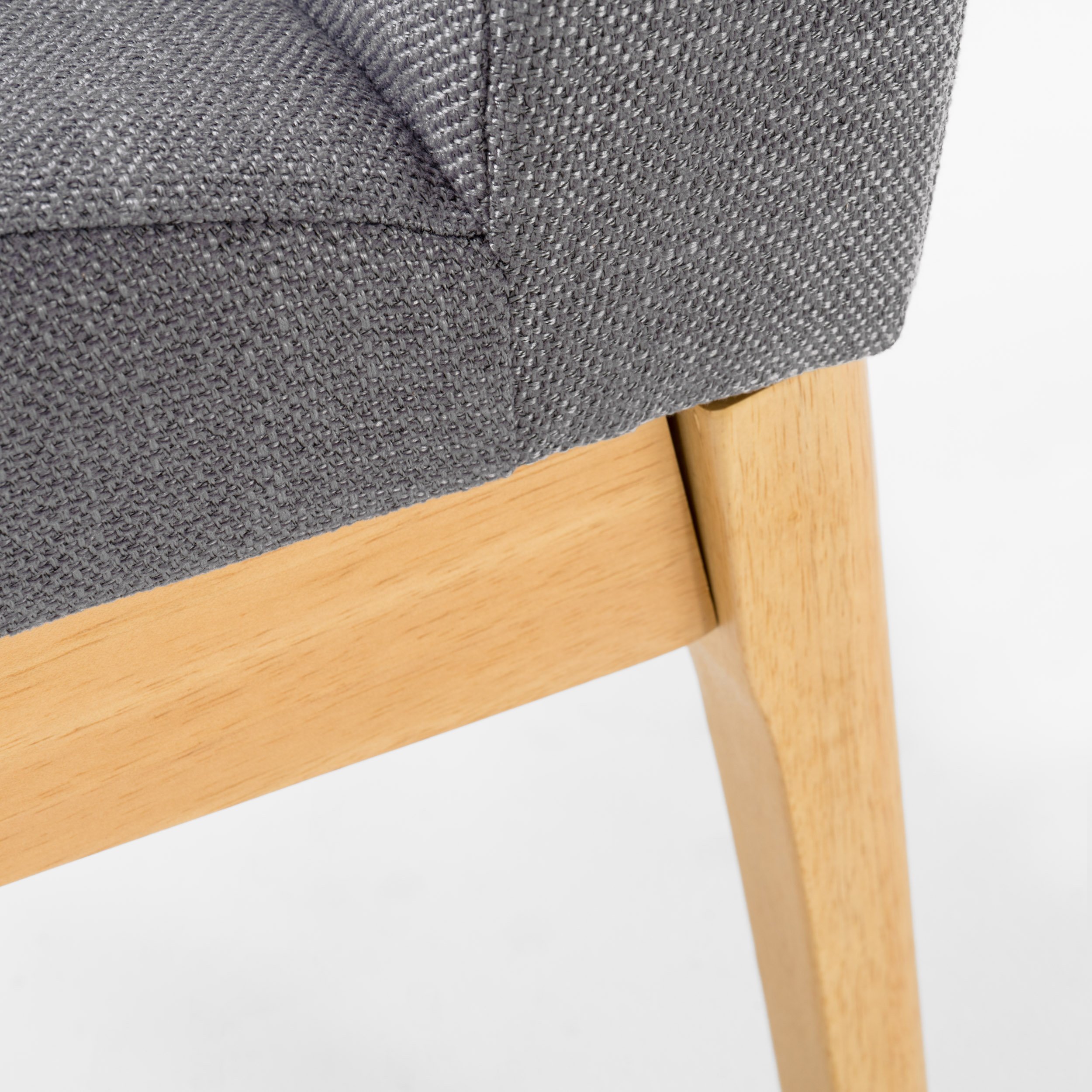 (box one of two missing legs)Christopher Knight Home Kwame Dining Chair (Set Of 2), Dark Grey