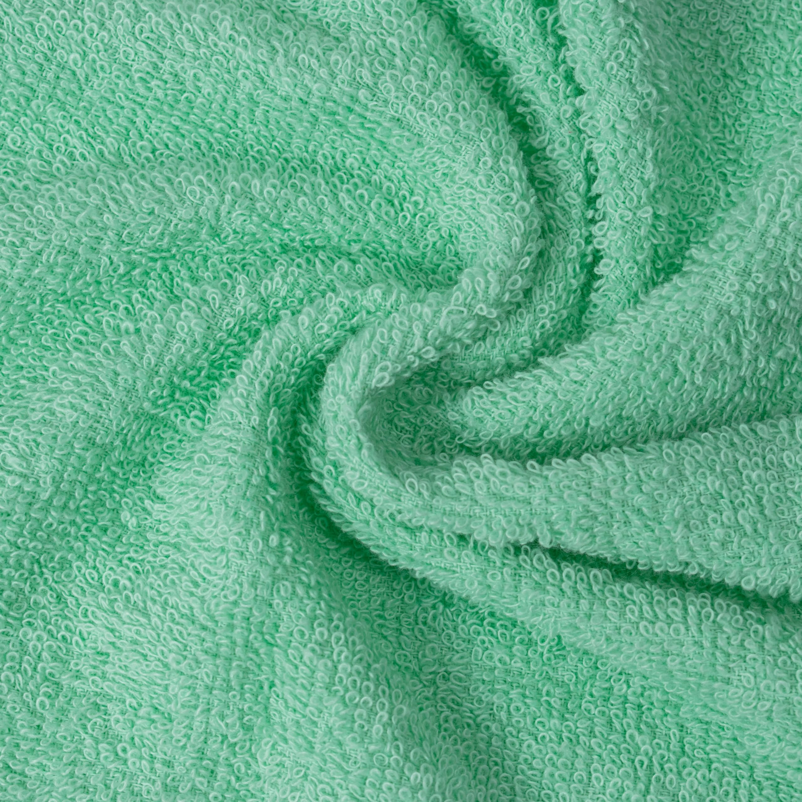 Terry Washcloths – 12x12 Inches – Pack of 10 – Multicolor – Highly Absorbent, Soft Feel and Multipurpose Cotton Wash Cloths for Everyday Use