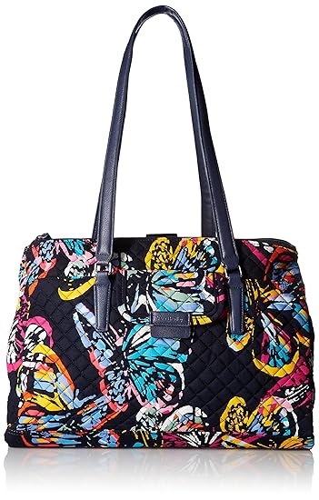 vera bradley iconic commuter tote