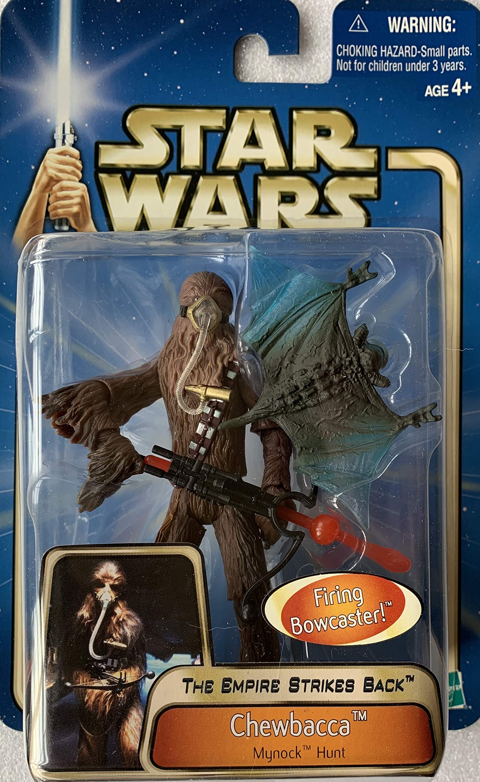 STAR WARS SAGA ESB US FIGURE CHEWBACCA MYNOCK HUNT