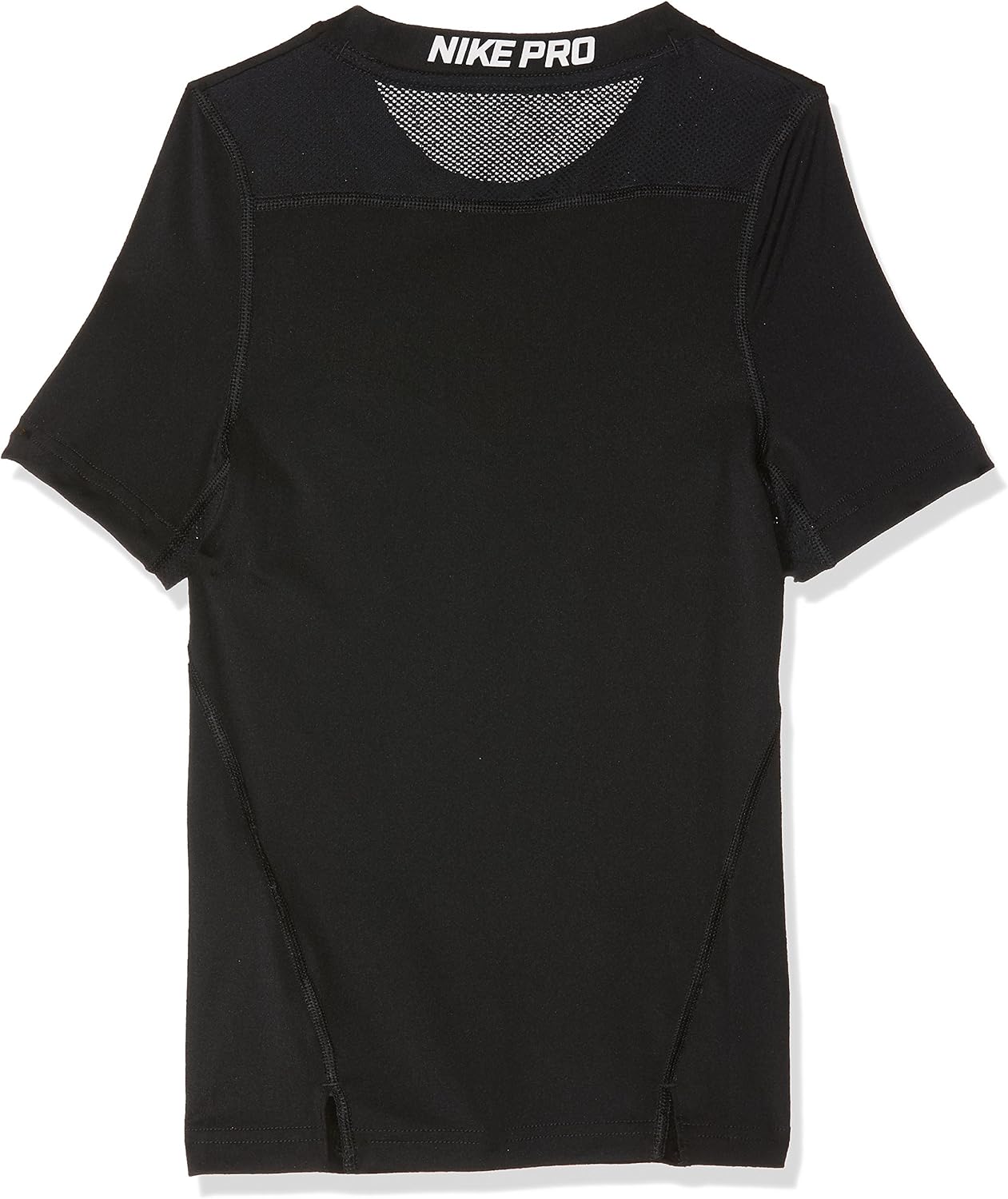 Nike Boys Pro Short Sleeve Top - Black/White, X-Small, XS - Image 3