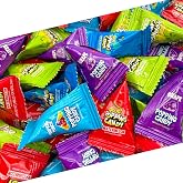 Popping Candy, Popping Rocks Candy Individually Wrapped, 40 Mini Packs | Halloween Candy, Tropical Punch, Cherry, Grape, Watermelon, Blue Raspberry, Green Apple