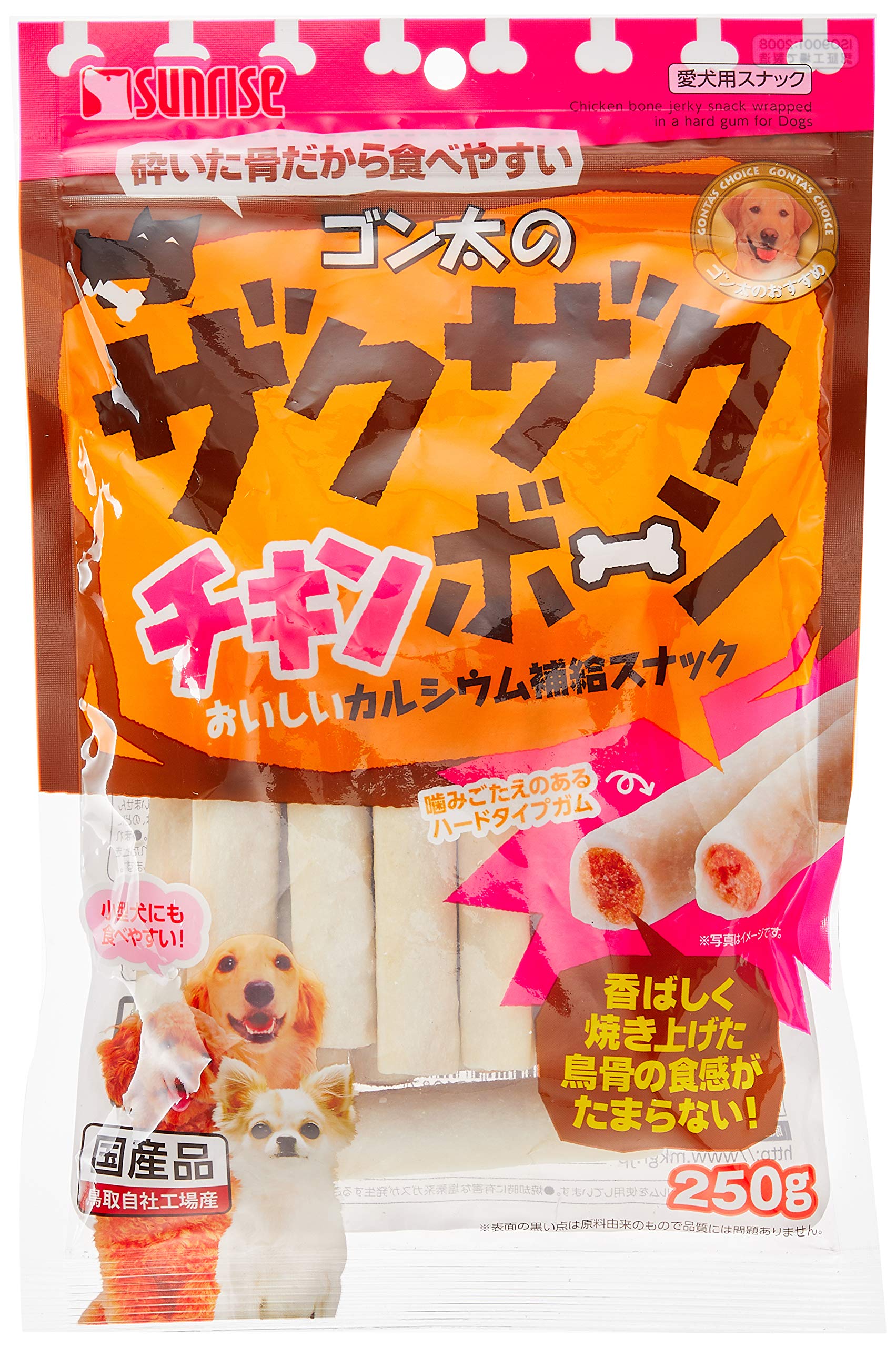 ゴン太 ザクザクチキンボーン 250g商品画像