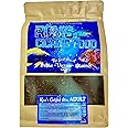RON'S CICHLIDS African Cichlid Fish Food, Premium Tropical Fish Food Pellets with Protein, Veggies & Fruits for Healthier, Brighter & Bigger Tropical Fish & Cleaner Tanks, Adult Blend, 2.5 LB
