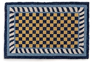 MACKENZIE-CHILDS Royal Check Entrance Mat